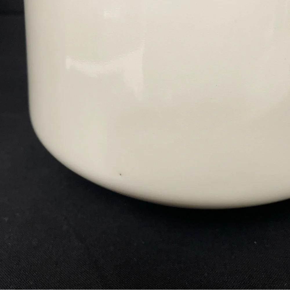 Mark‎ & Graham Ceramic Vase White & Gold Sleek Contemporary
